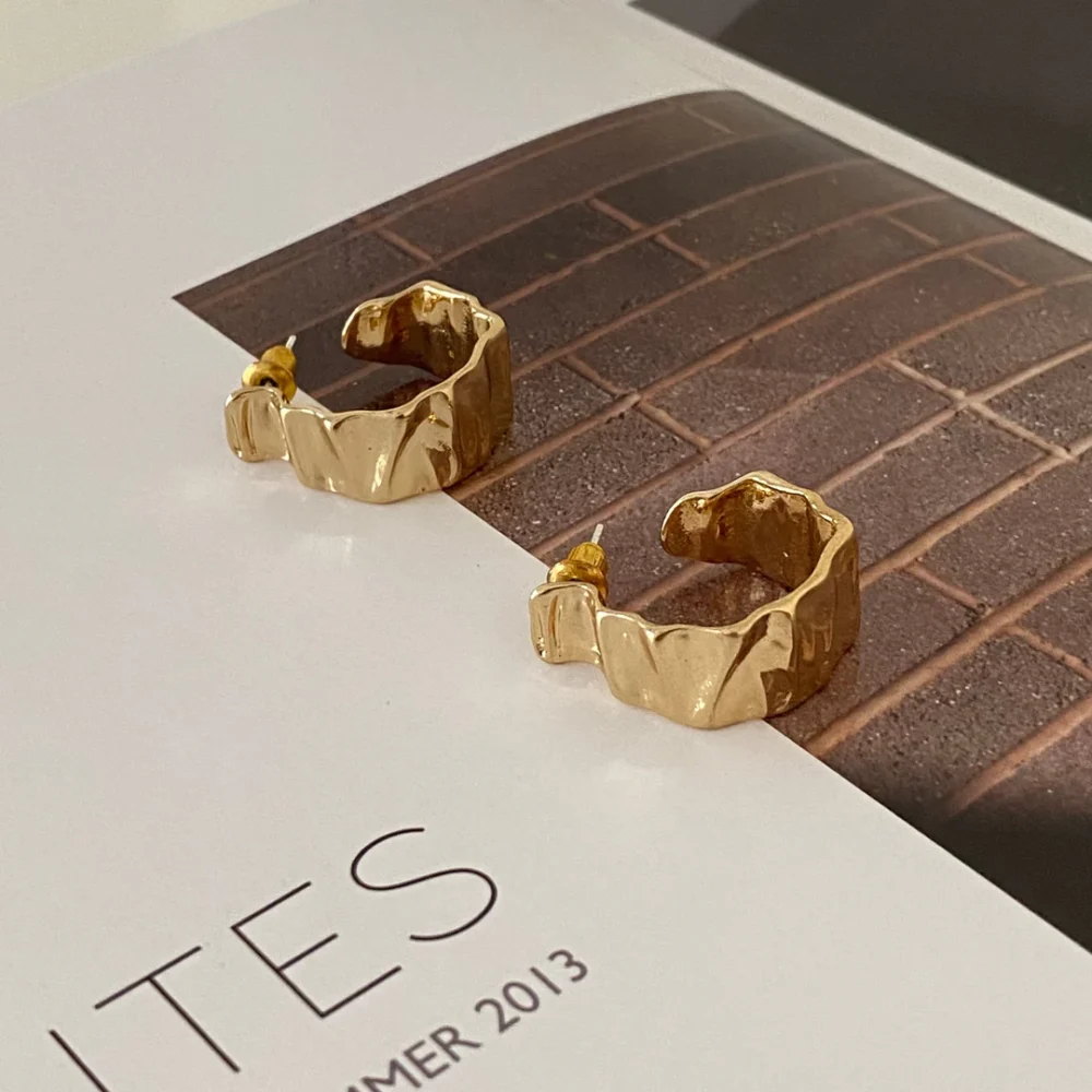 Claire Hoop Earrings - Image 2