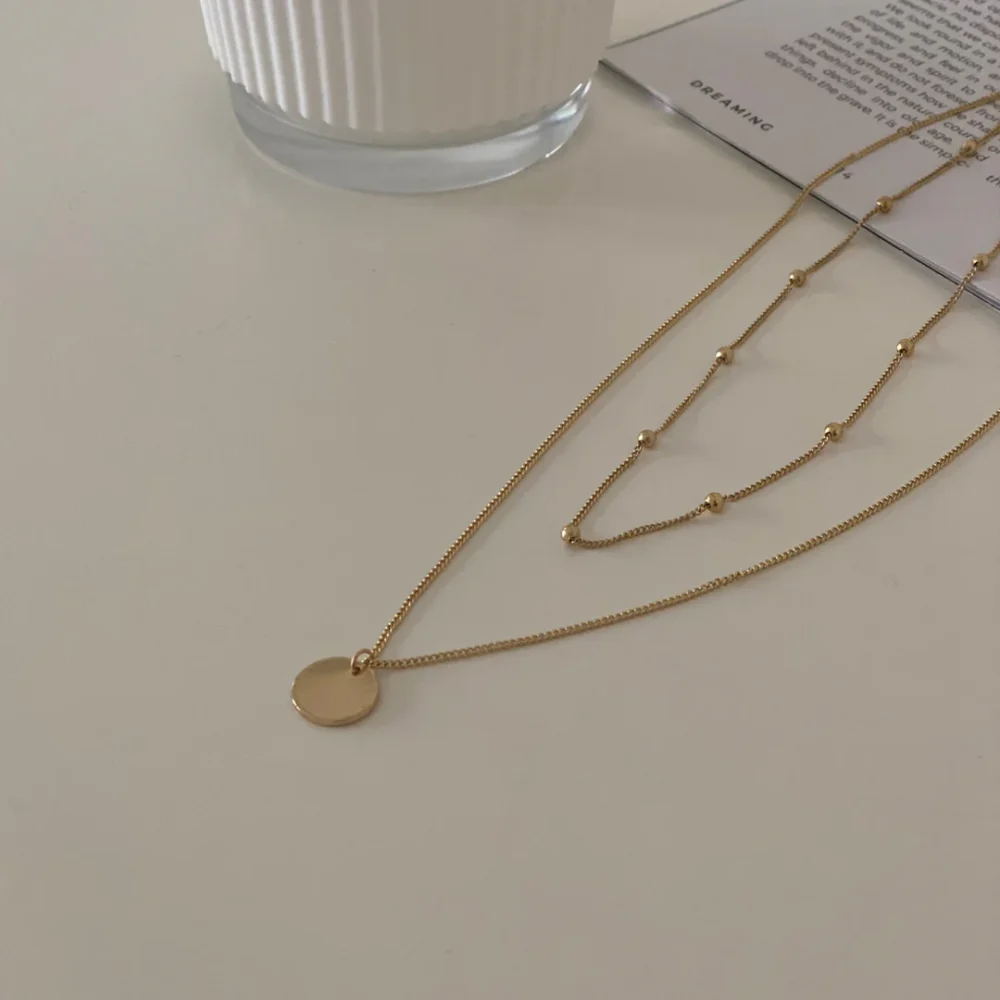Lila Double Layer Necklace - Image 2