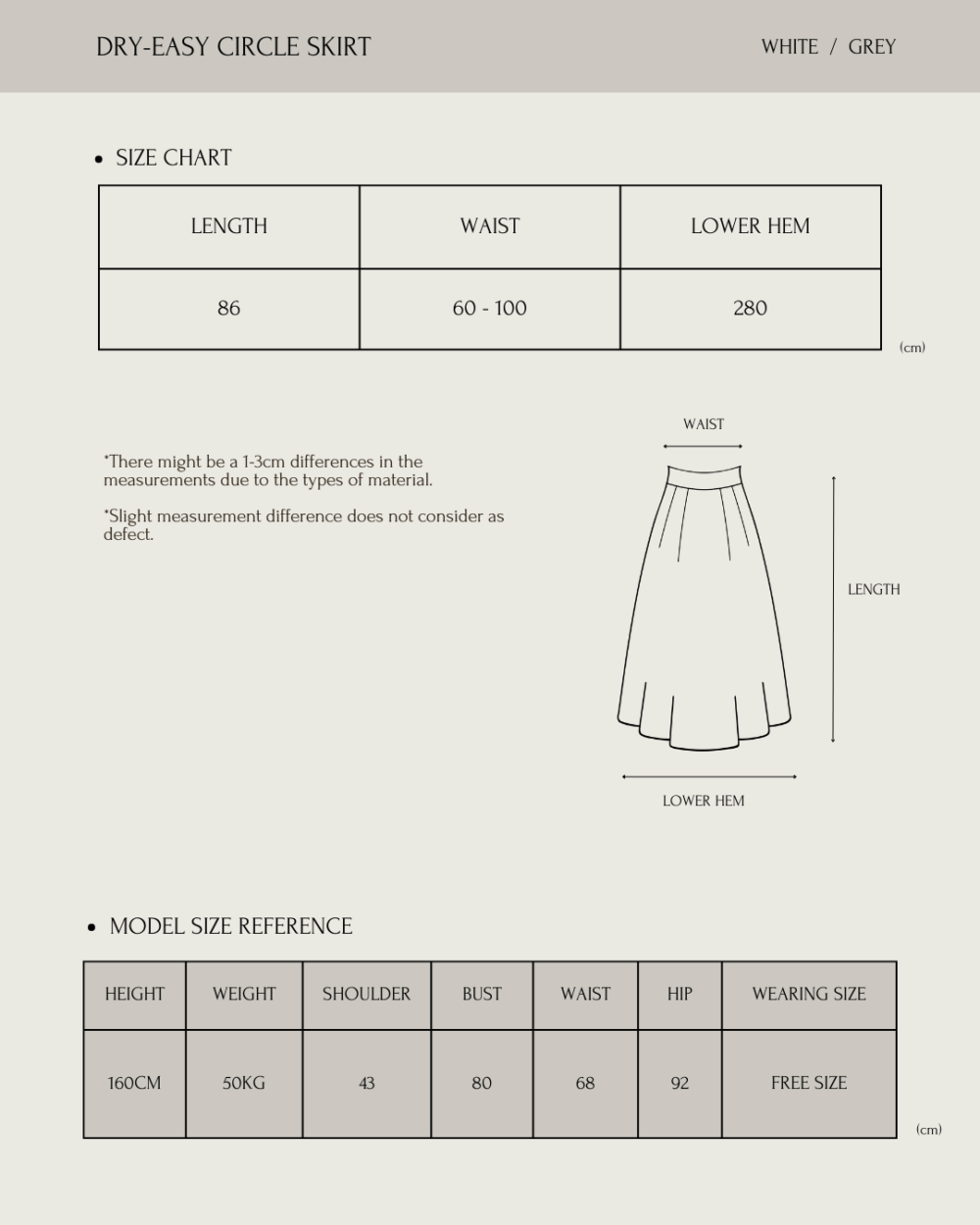 Dry-Easy Circle Skirt - 图片 9