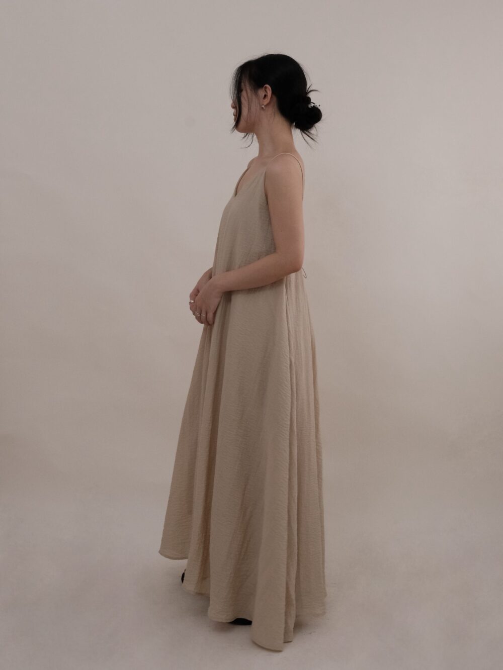 Breeze Maxi Dress in Sand - Image 3
