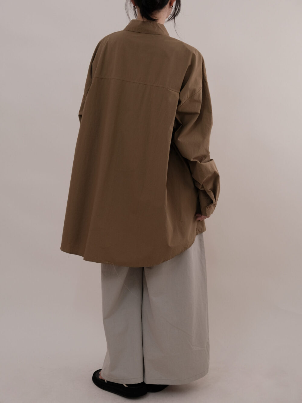 Rayon Oversize Shirt - 图片 8