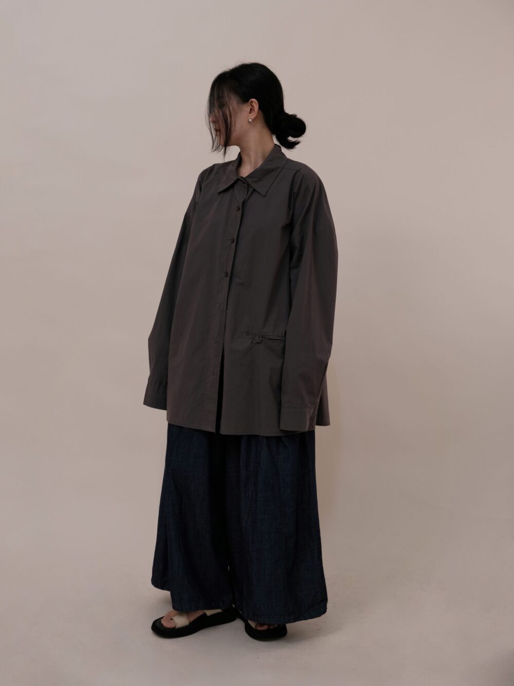 Rayon Oversize Shirt - 图片 4