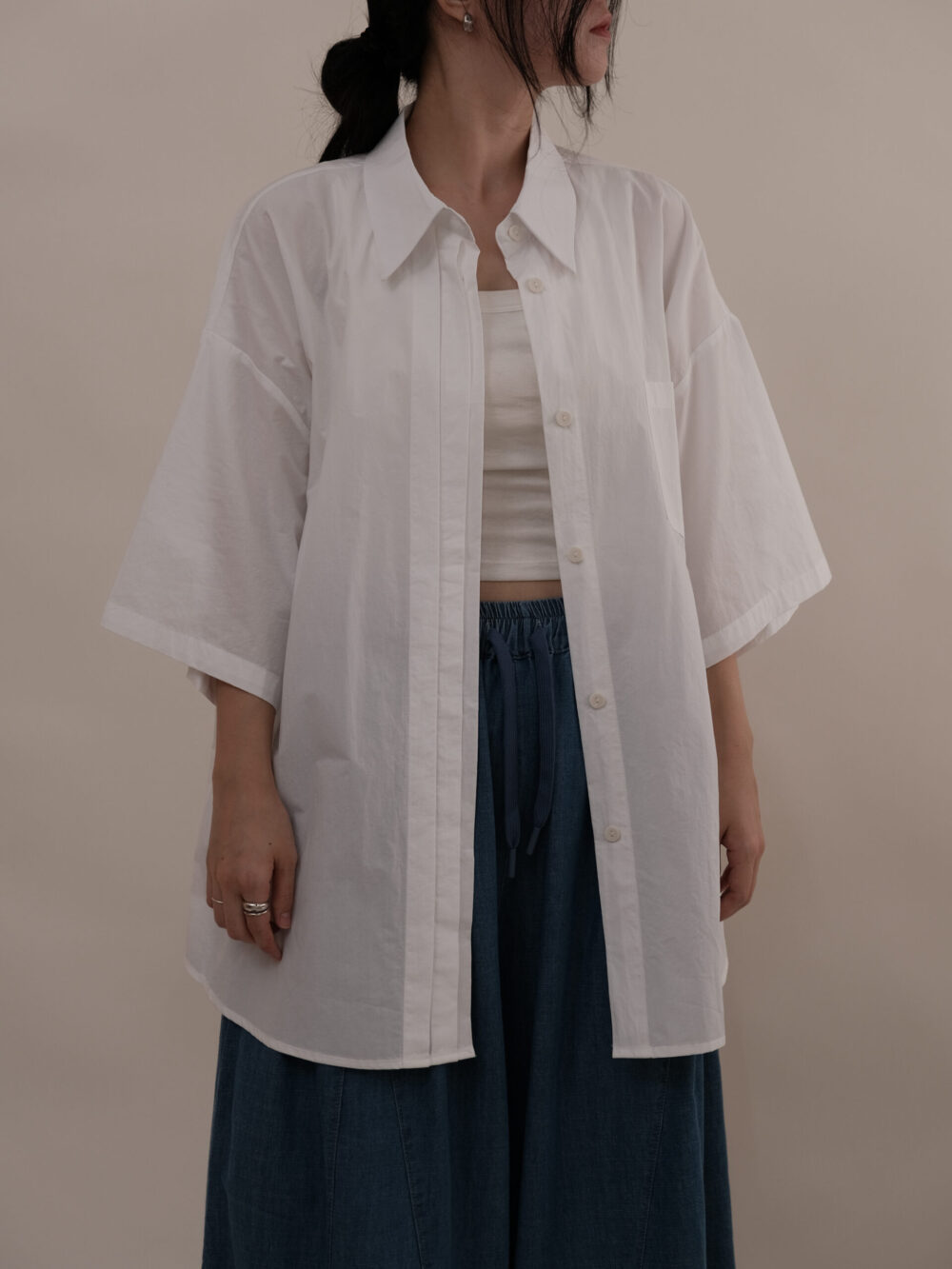 Folded Short Sleeve Shirt - Image 6