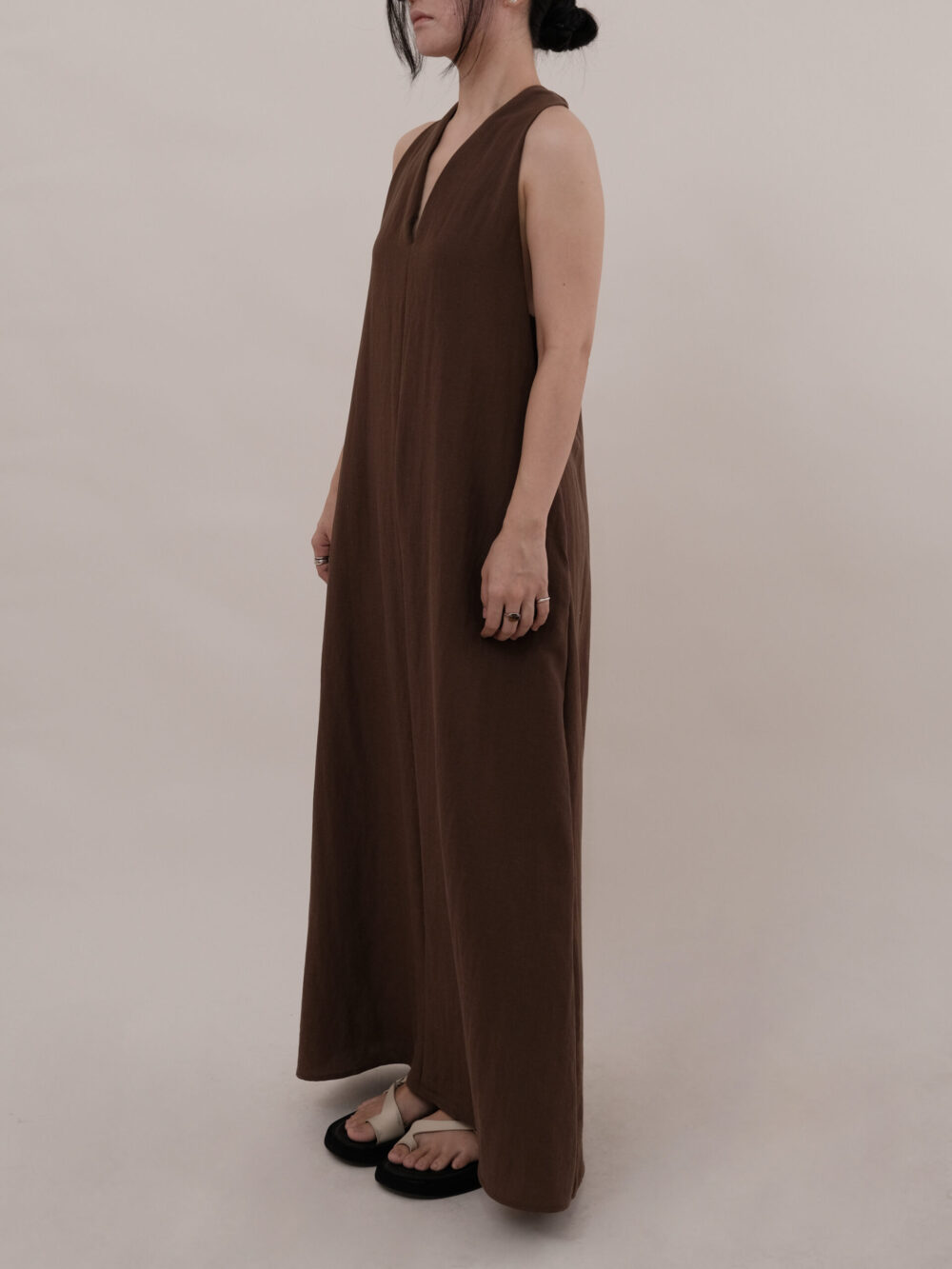 Twisted Halter Neck Maxi Dress - 图片 10