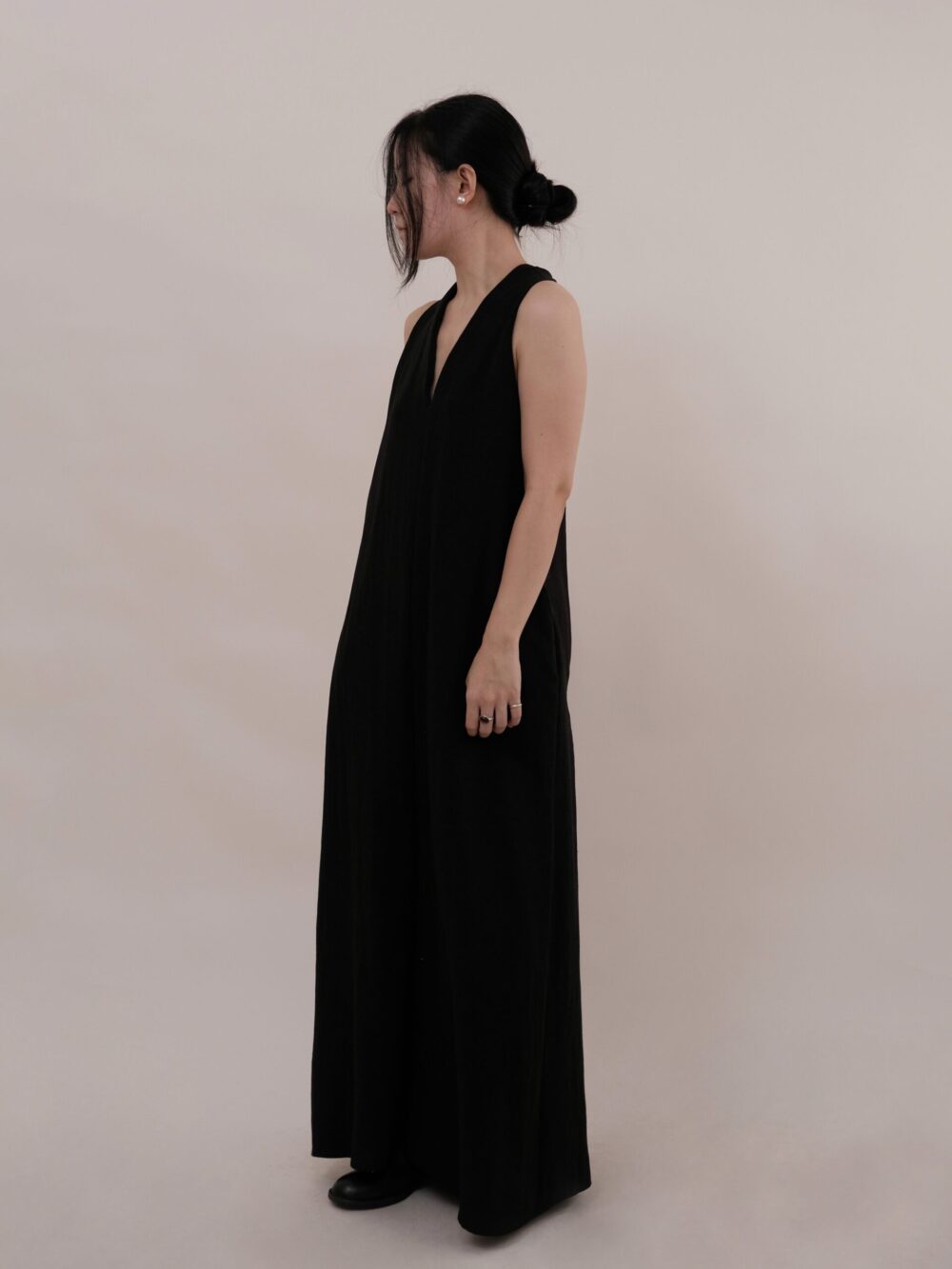 Twisted Halter Neck Maxi Dress - 图片 4