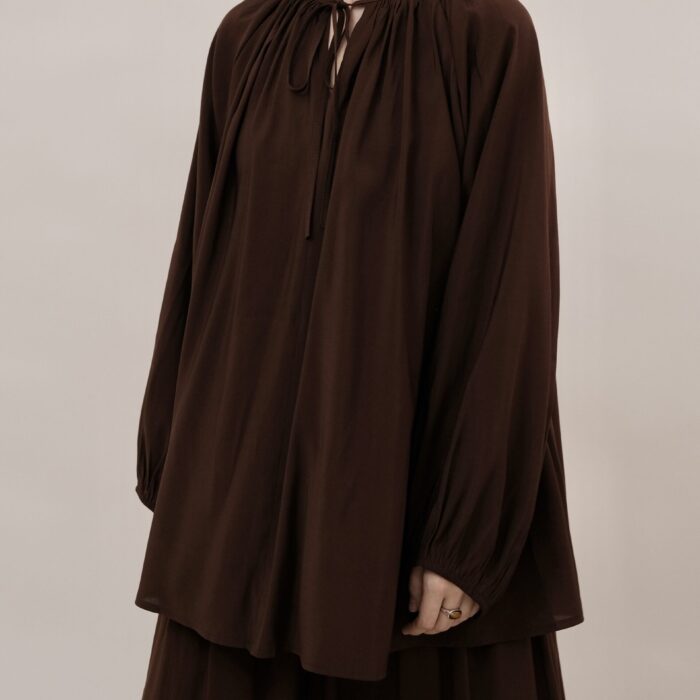 Tencel Two-Ways Blouse