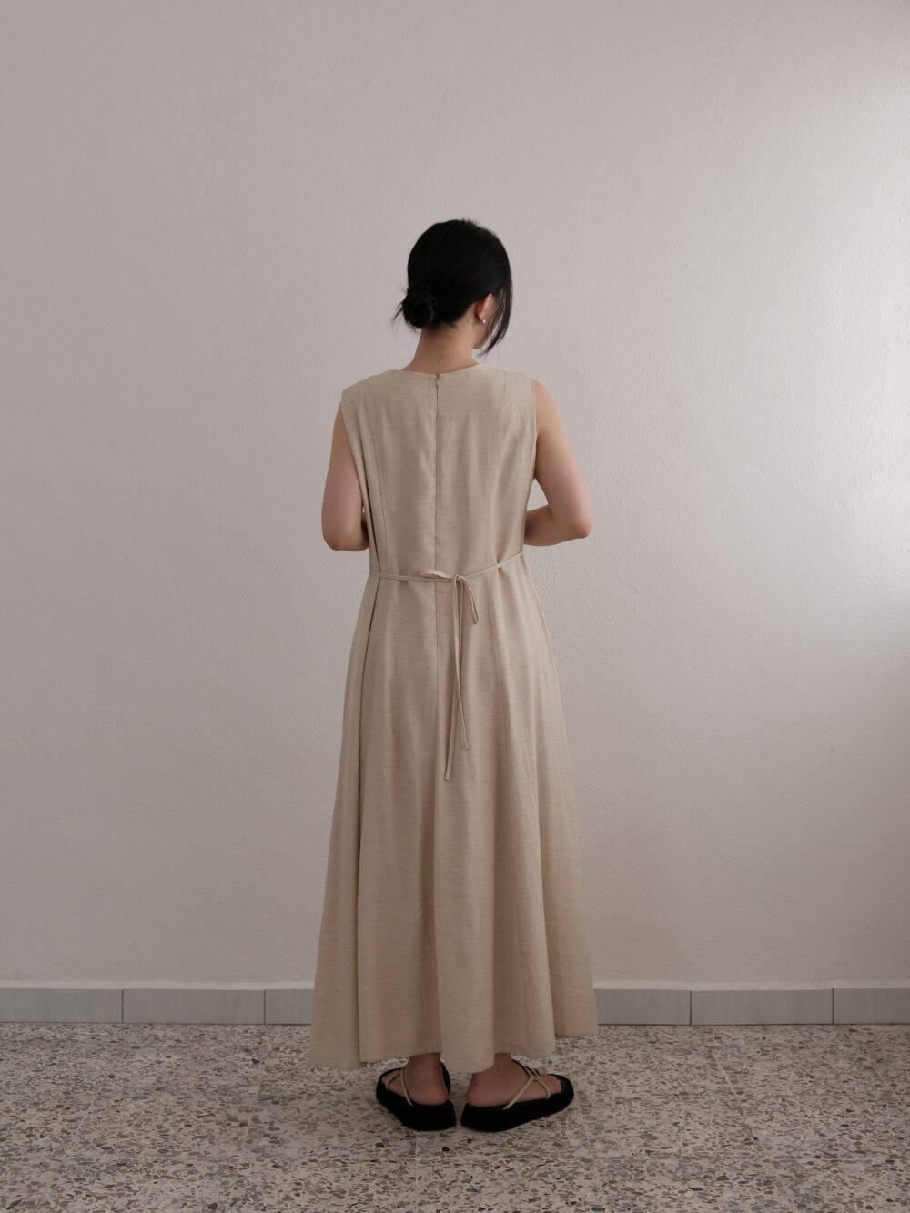 Linen Tank Maxi Dress - Image 4