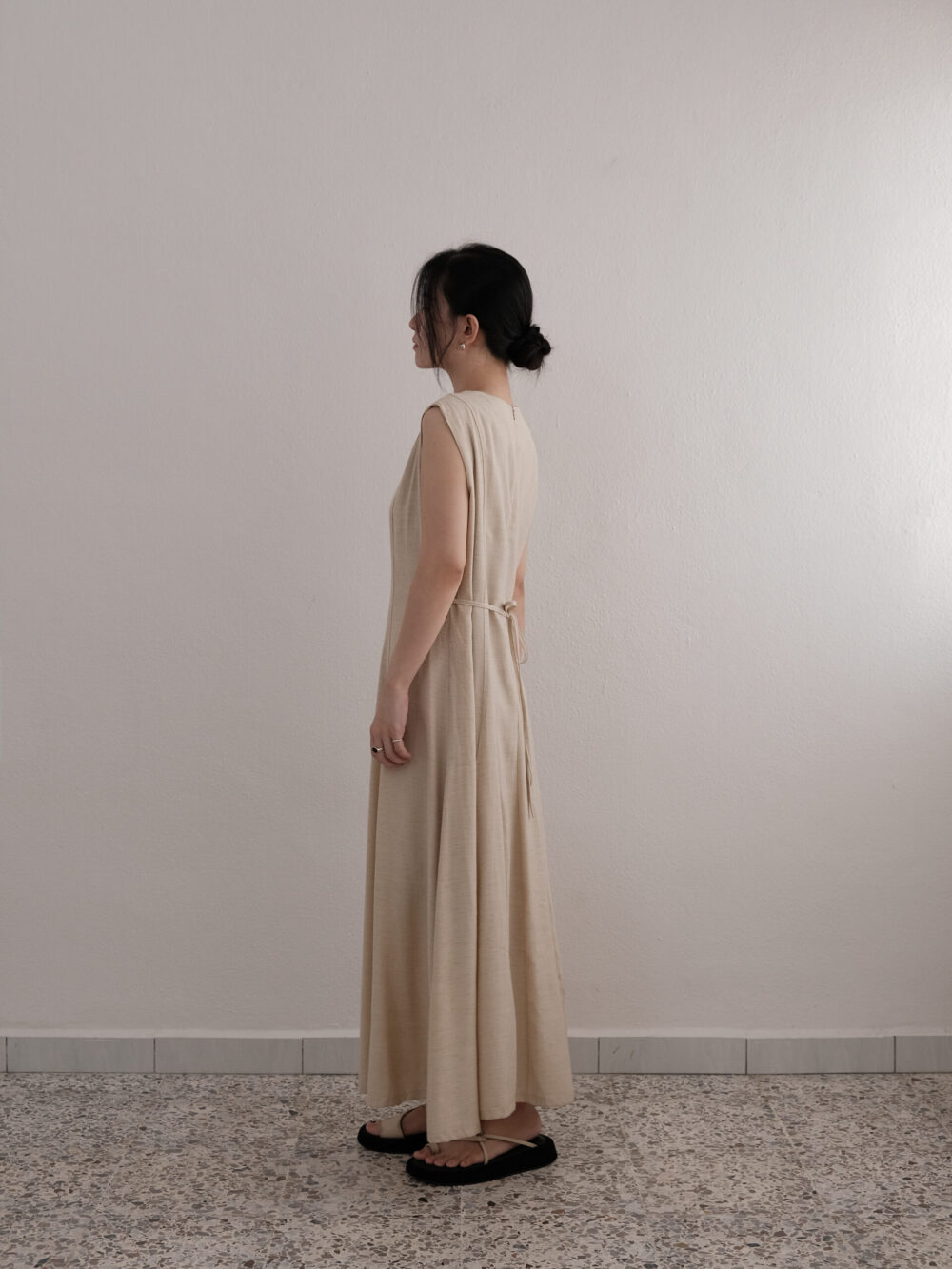 Linen Tank Maxi Dress - Image 3