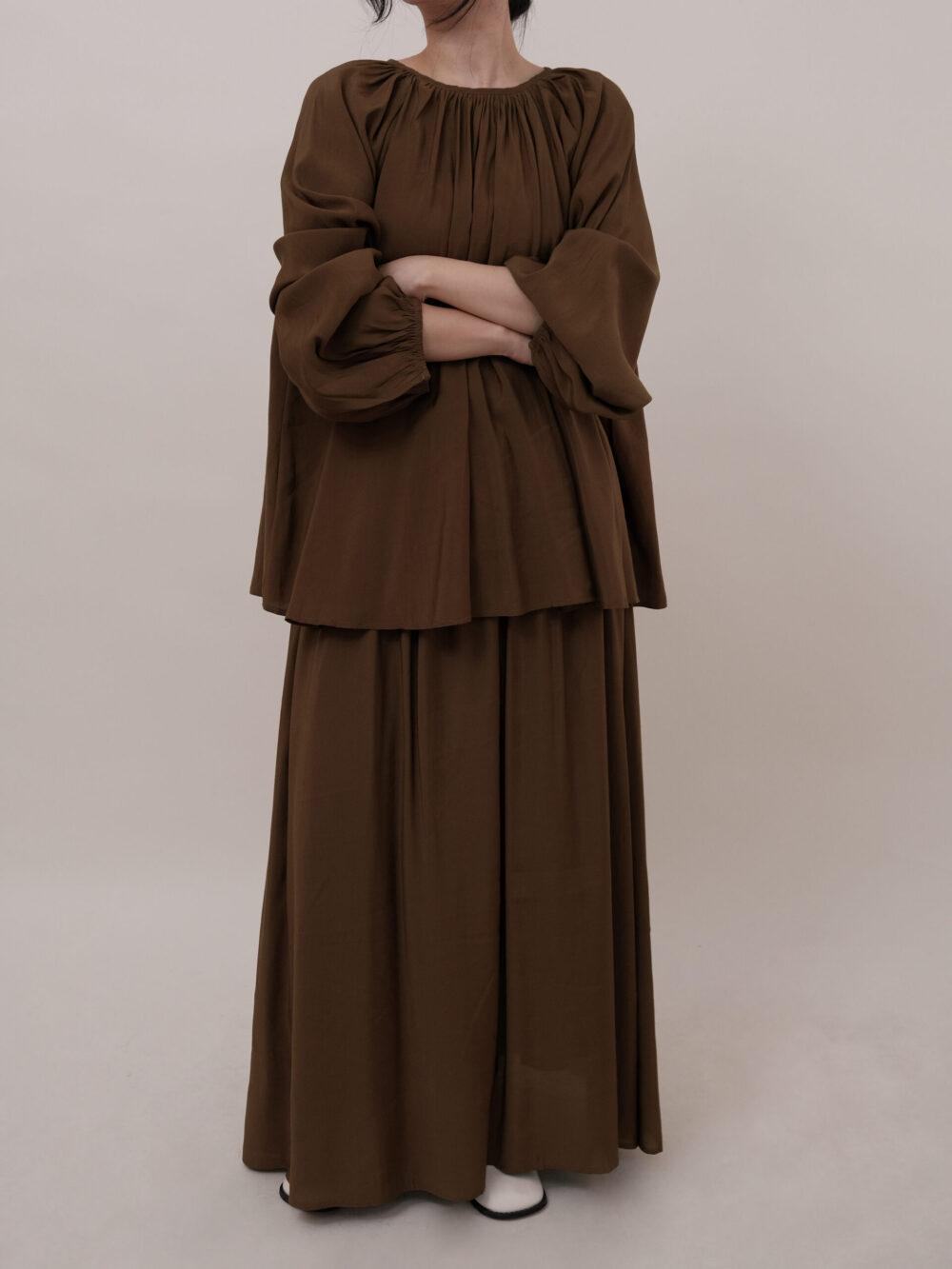 Tencel Two-Ways Blouse - Image 9