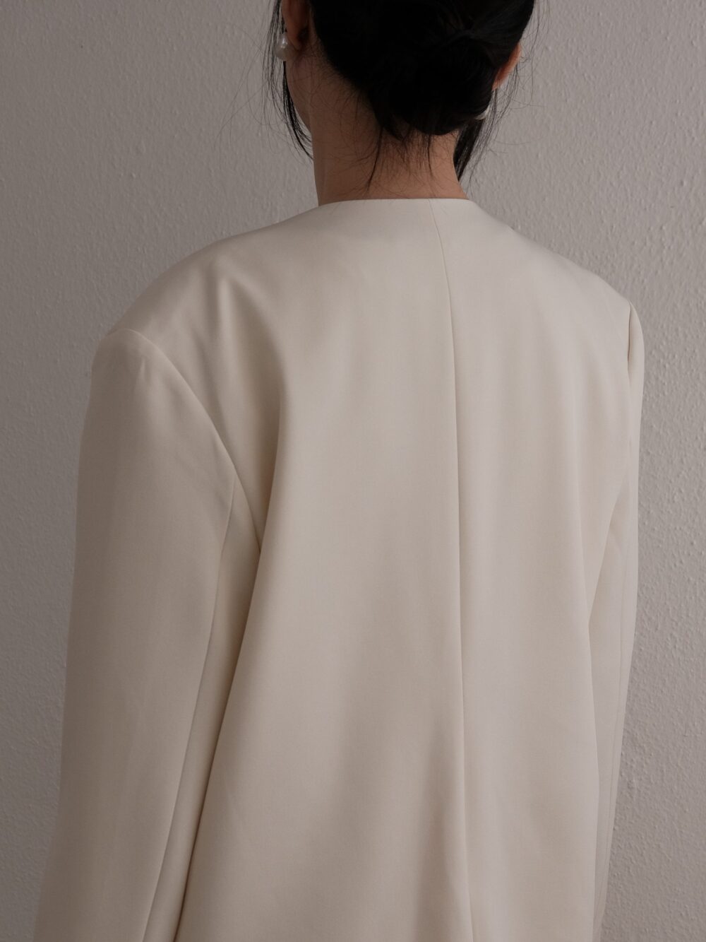 Quartz Collarless Blazer - Image 4
