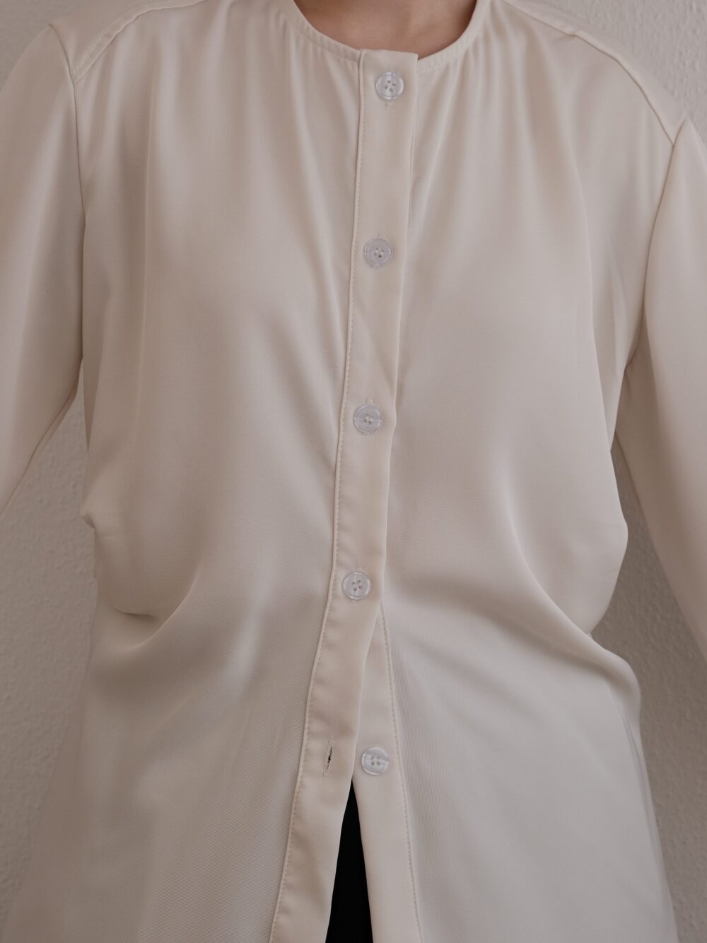 Serenity Collarless Shirt - Image 5