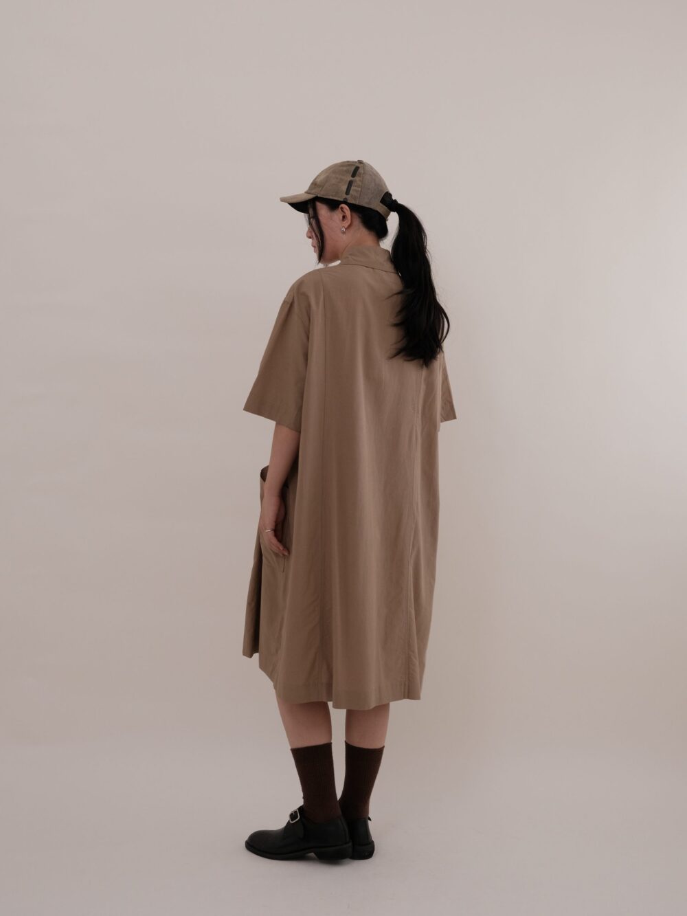 Rayon Relaxed Dress - 图片 3