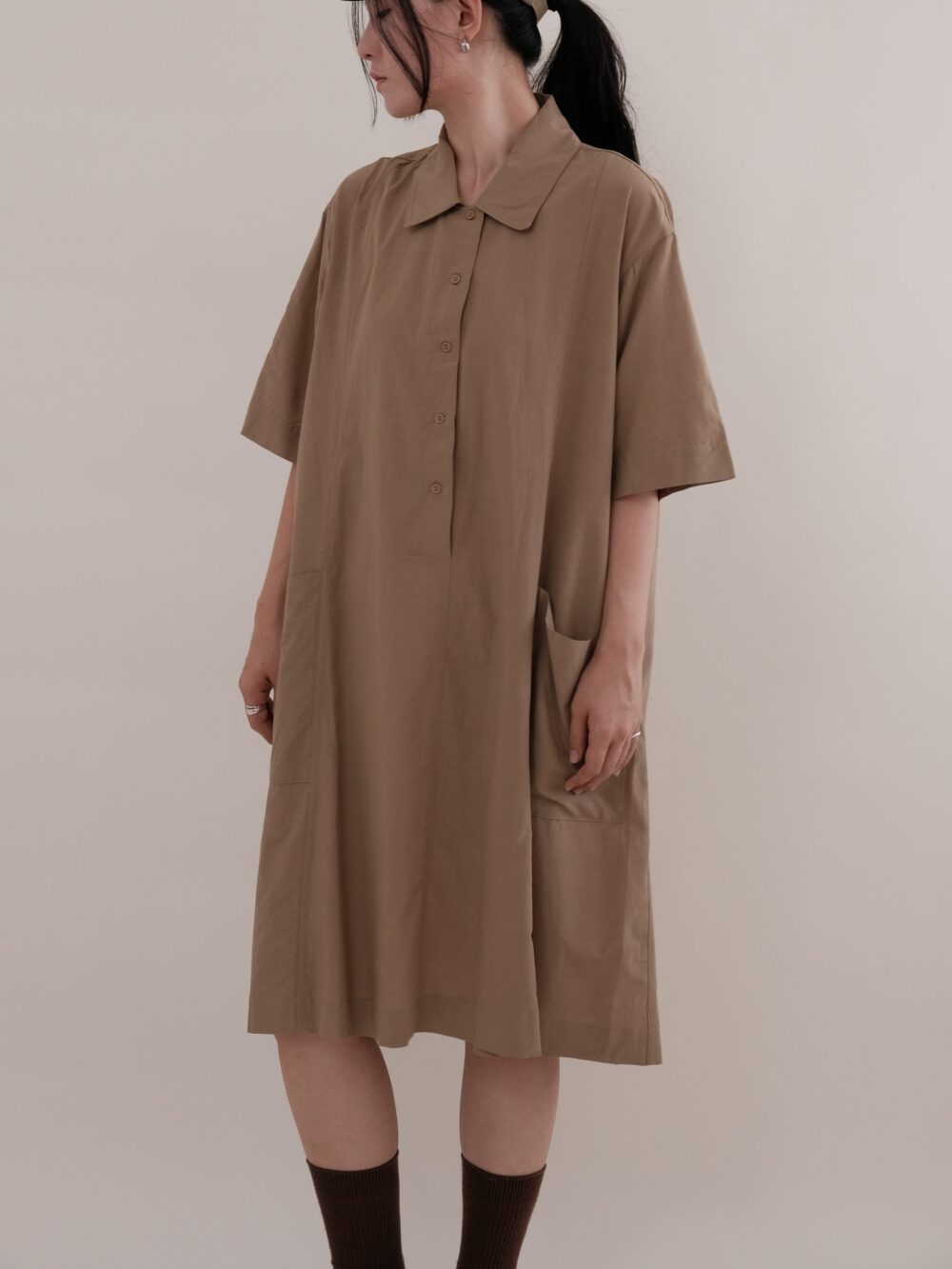 Rayon Relaxed Dress