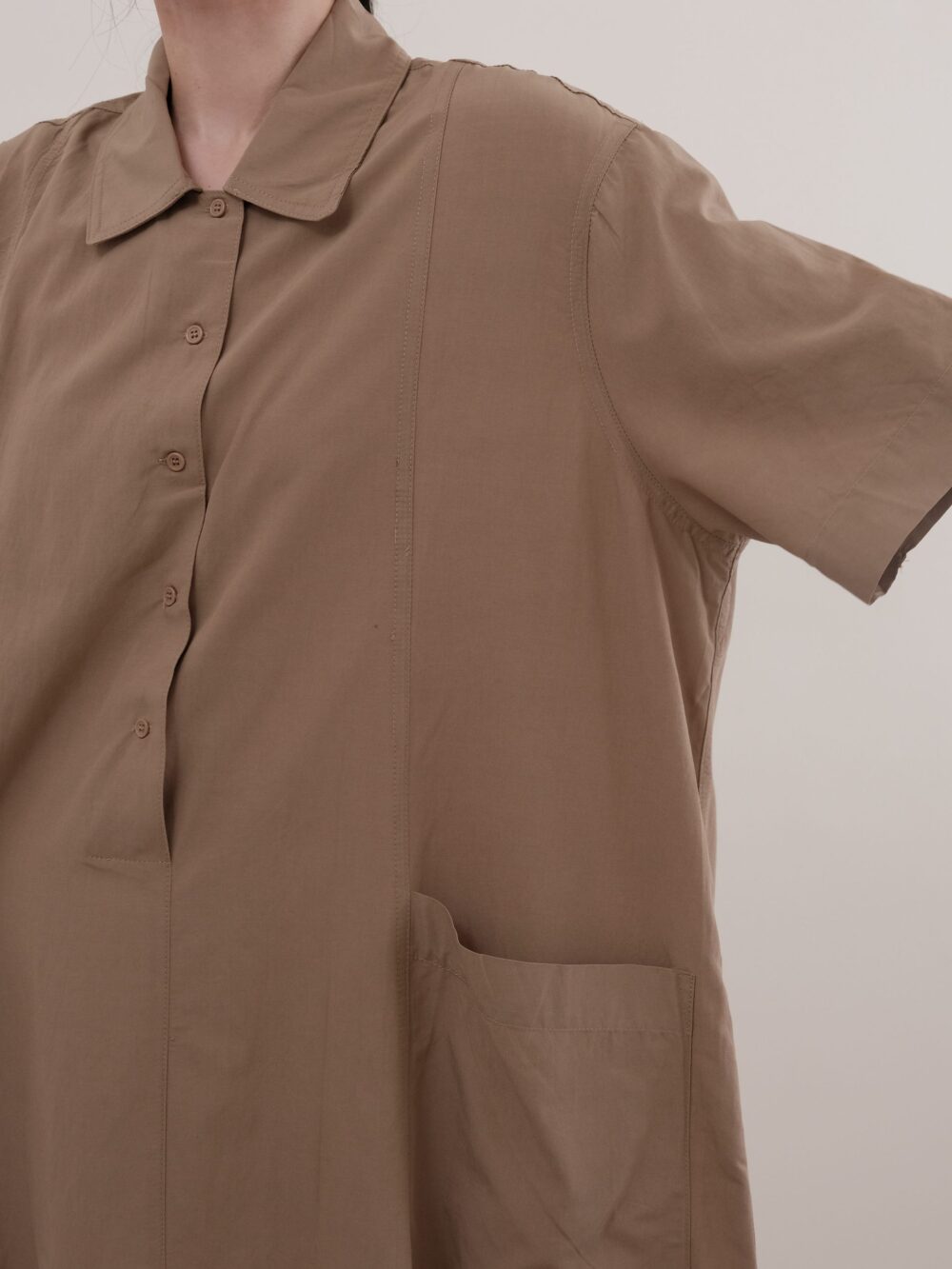 Rayon Relaxed Dress - 图片 4