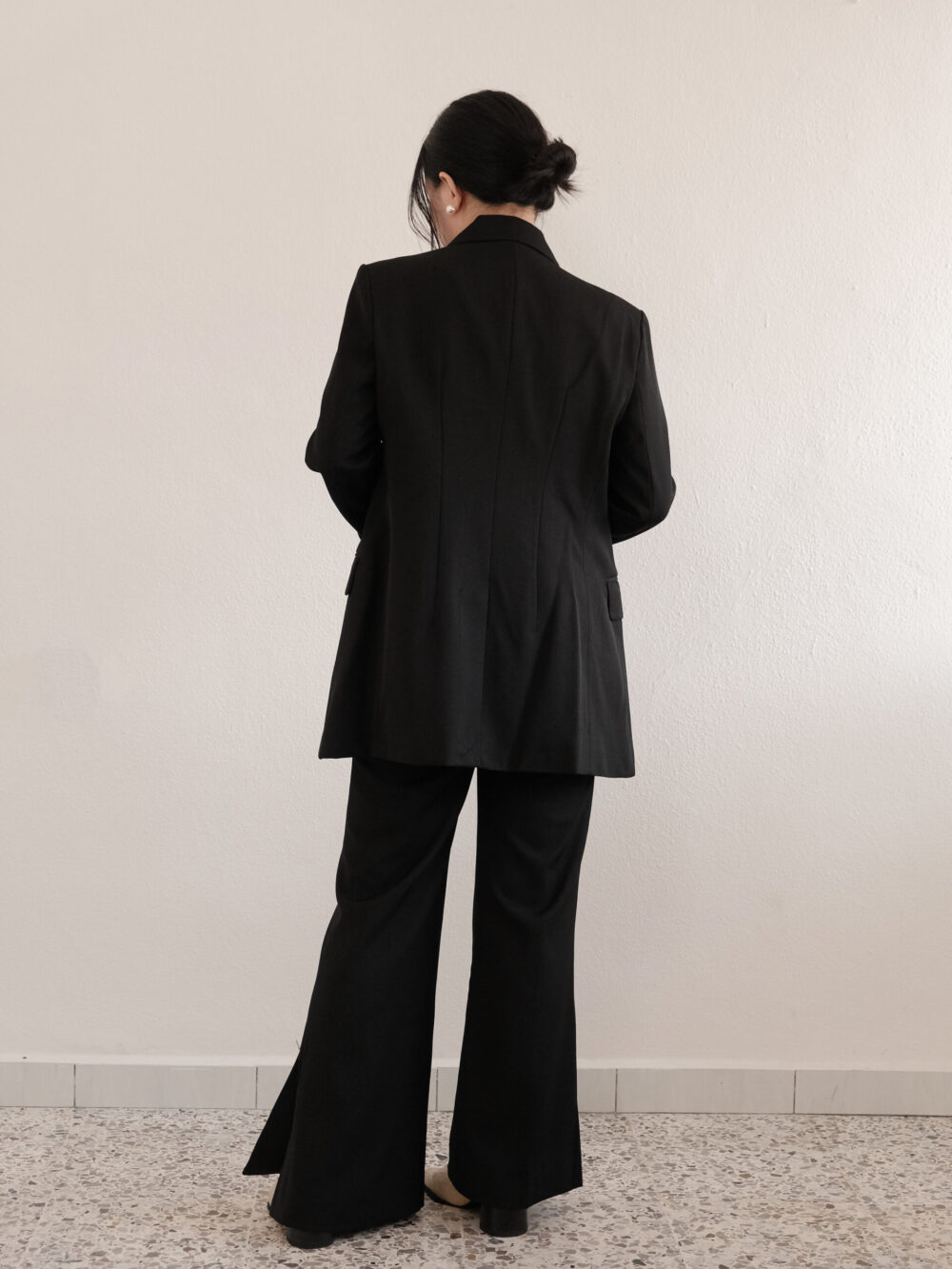 Tailored Button Blazer Set - Image 4
