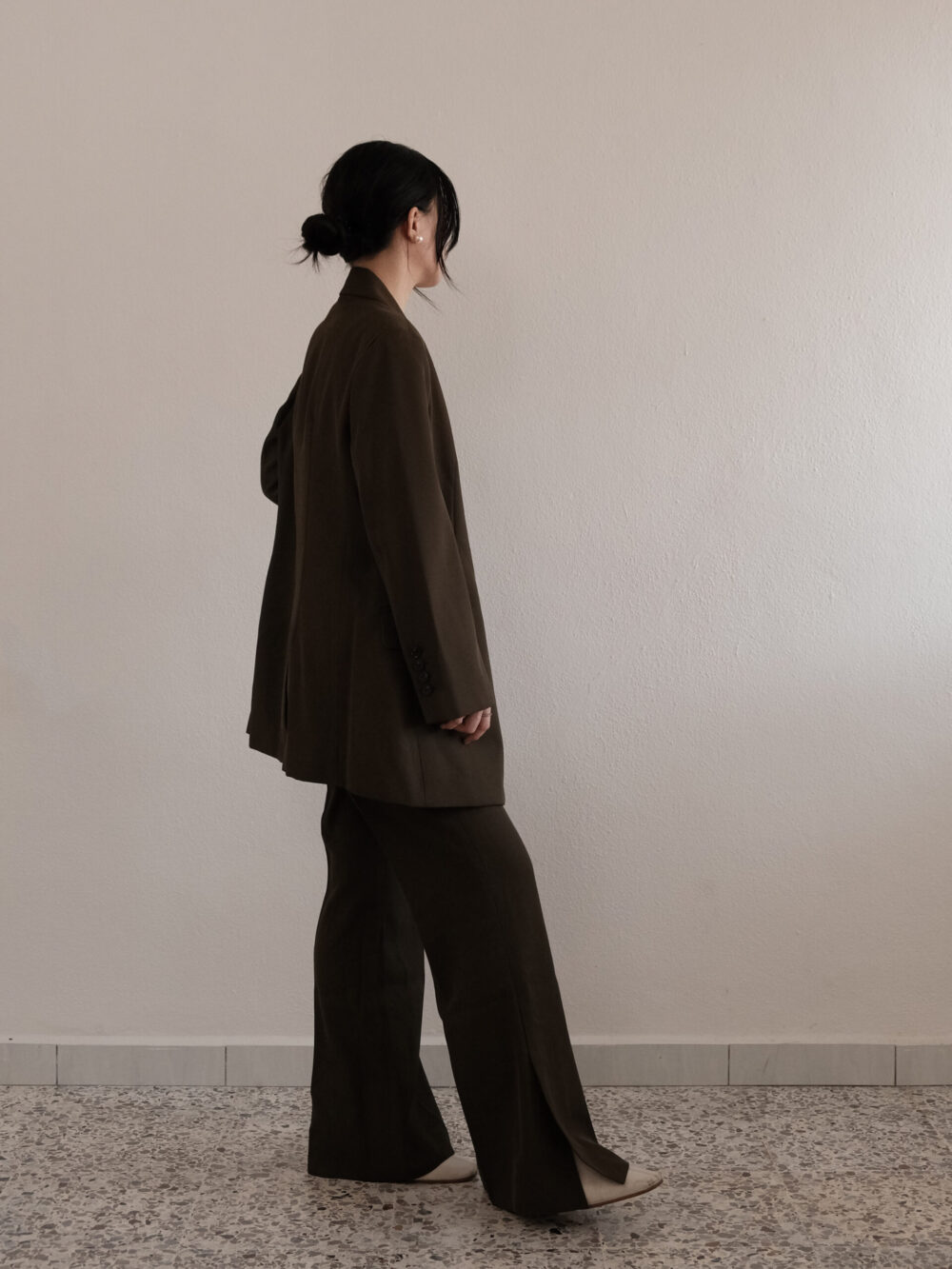 Tailored Button Blazer Set - Image 8