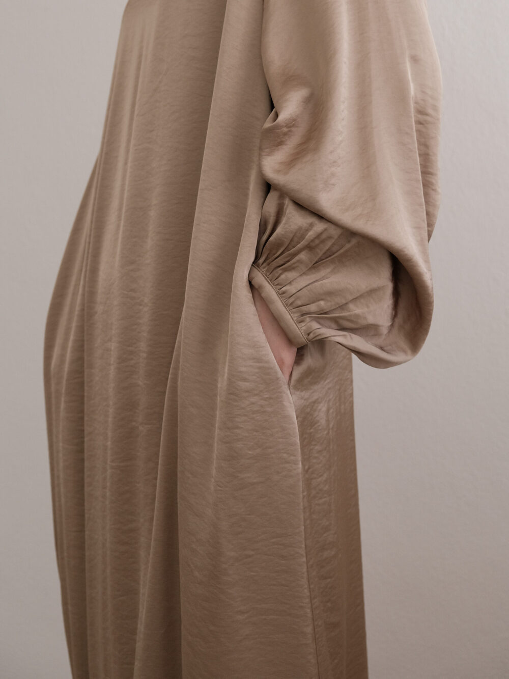 Satin Maxi Dress - Image 6