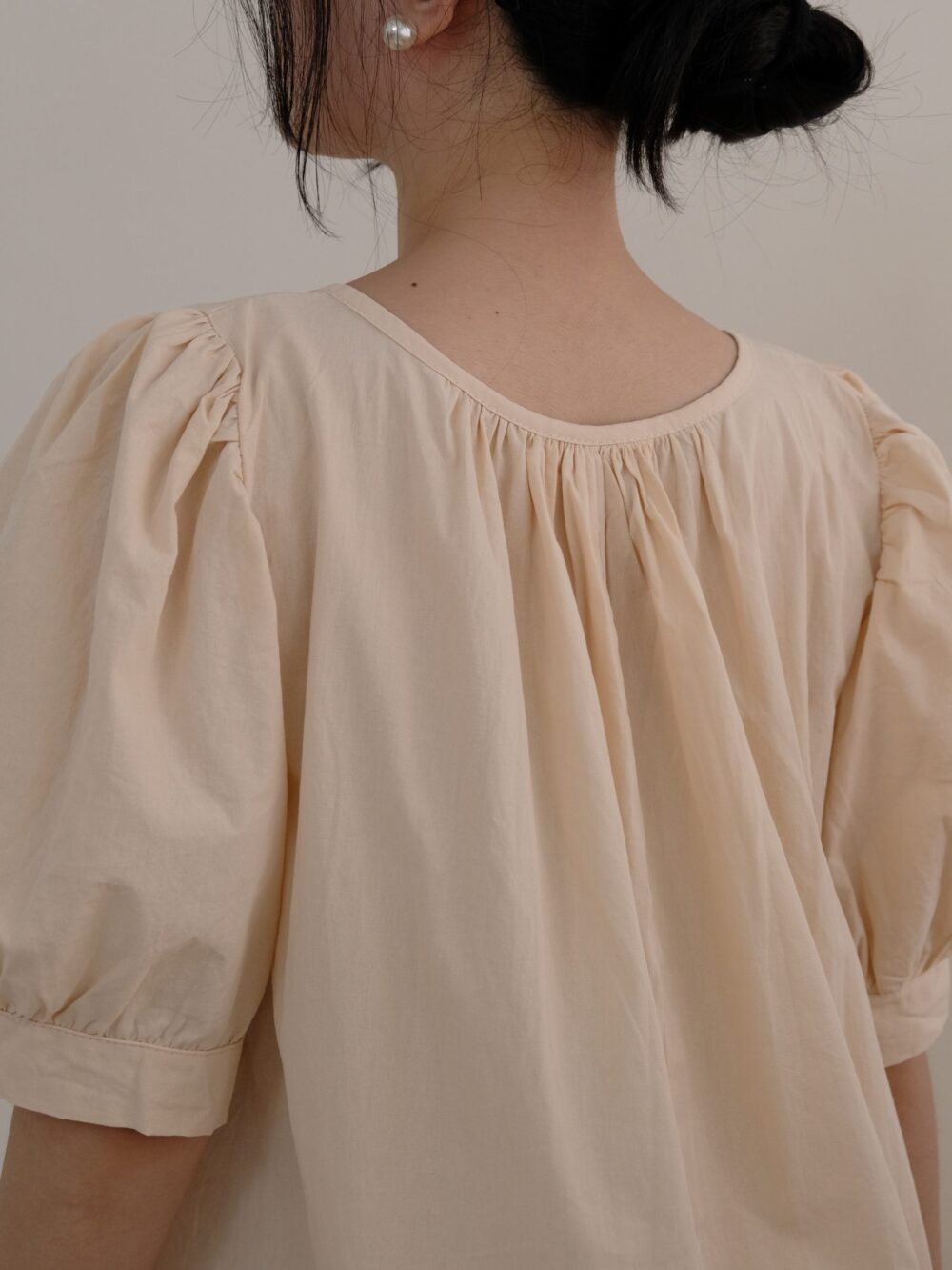 U-Neck Cotton Dress - Image 4