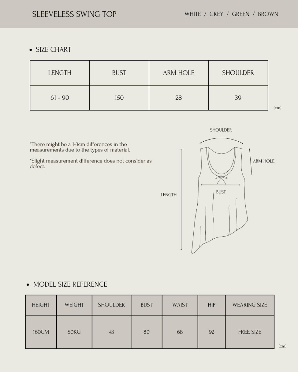 Sleeveless Swing Top - 图片 17
