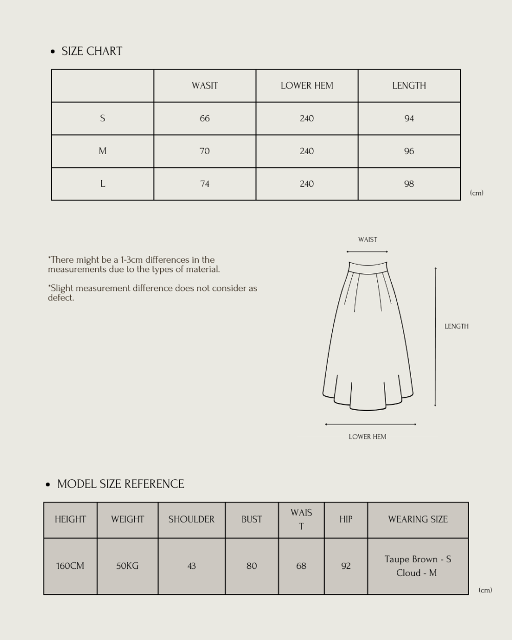 Smoky Maxi Skirt in Cloud - 图片 7