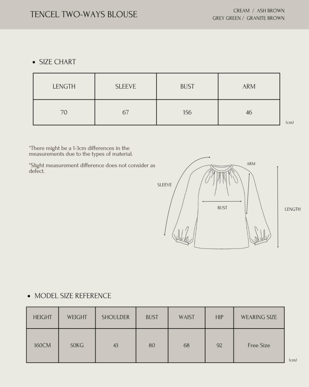 Tencel Two-Ways Blouse - Image 17