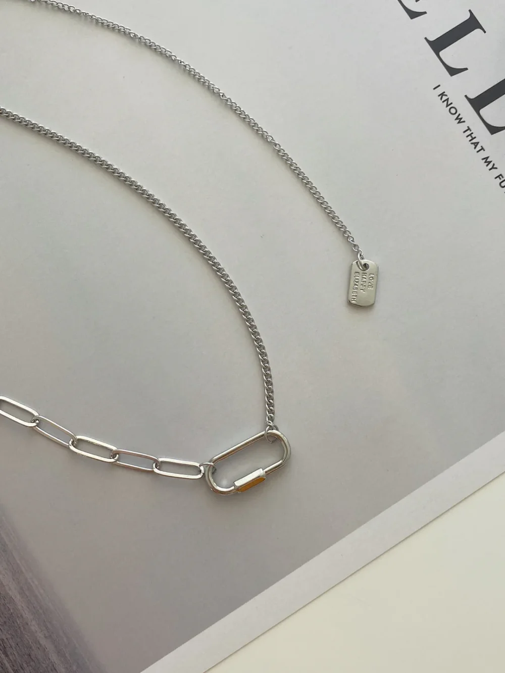 Chain Link Necklace - 图片 2