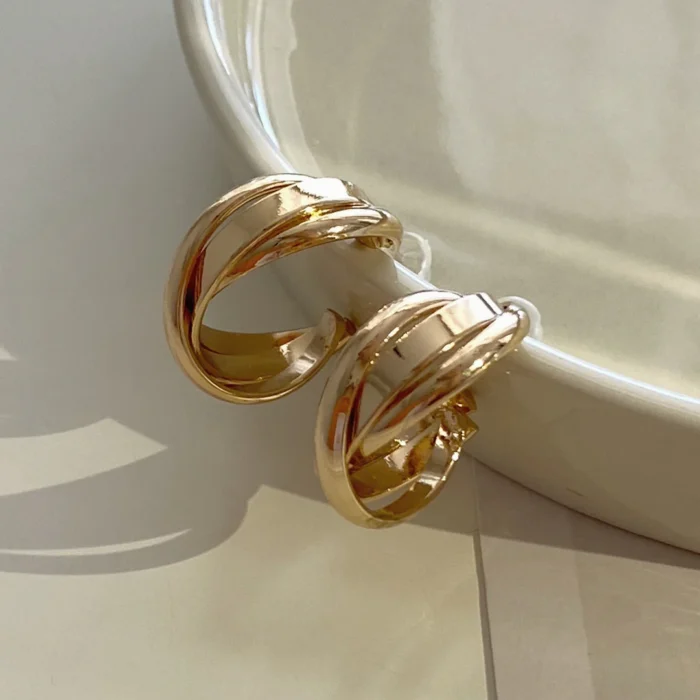 Triple Twist Earrings